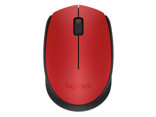 LOGITECH WIRELESS MOUSE M170 (RED)