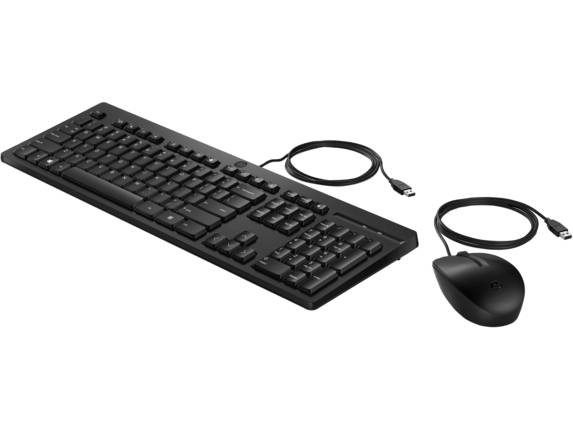 225 WIRED MOUSE AND KB