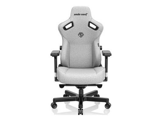 Anda Seat Kaiser 3 Series Premium - gaming chair - EverSoft linen fabric - ash gray