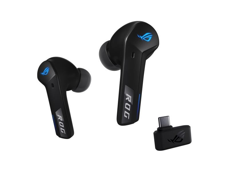 ASUS ROG CETRA TRUE WIRELESS GAMING HEADPHONES (2.4 GHZ & BLUETOOTH 5.3, ROG SPEEDNOVA, 24-BIT 96 KHZ AUDIO, DIRAC OPTEO, BONE-CONDUCTION AI