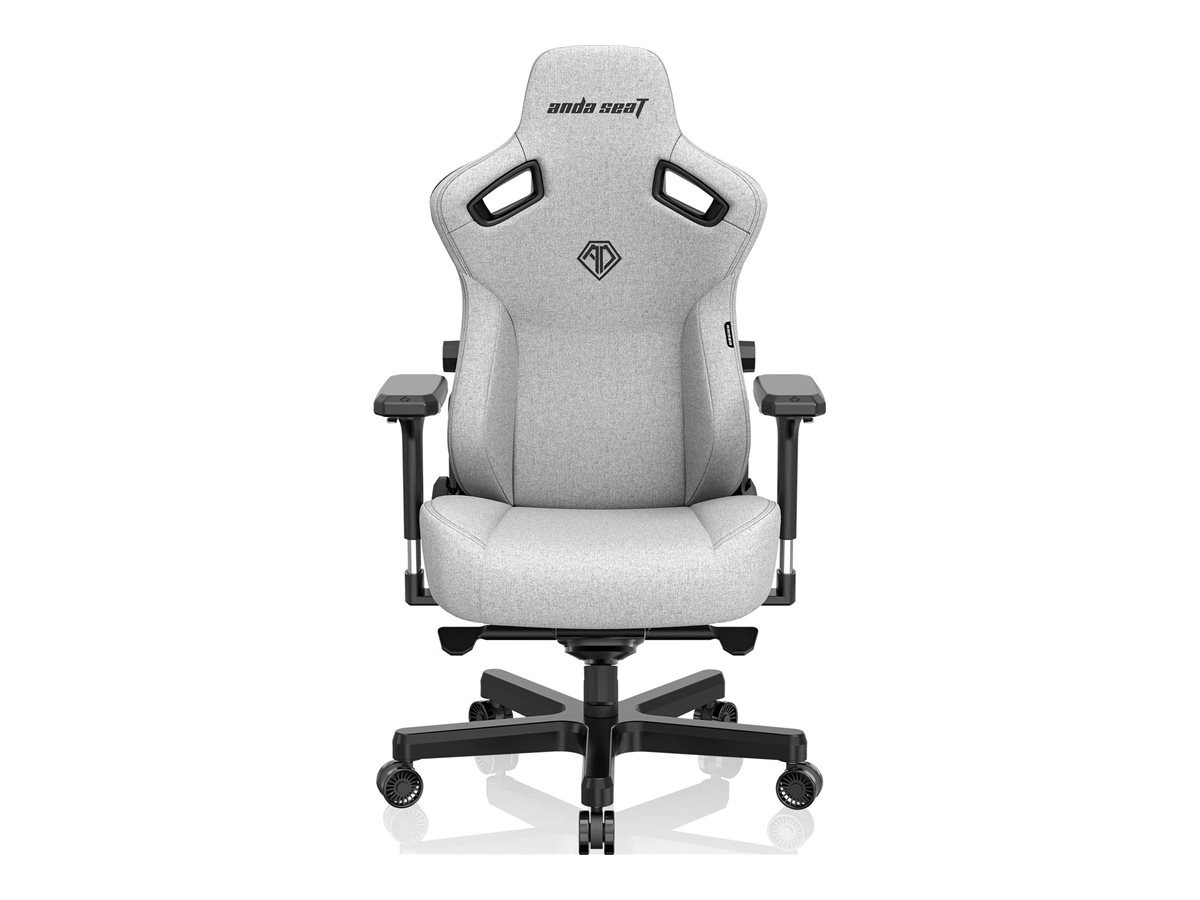 Anda Seat Kaiser 3 Series Premium - gaming chair - EverSoft linen fabric - ash gray