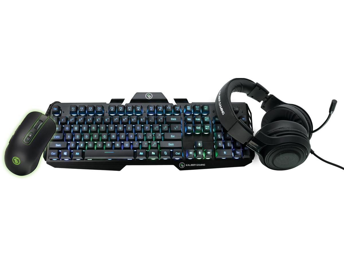 IOGEAR 17 LCD COMBO Keyboard and headset