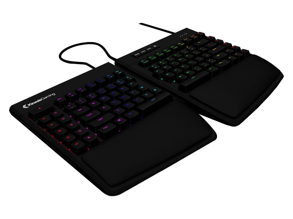 Freestyle edge spilt mechanical gaming keyboard