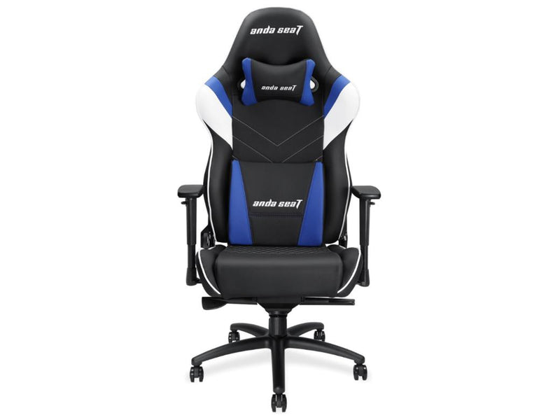 Assasin king series black+white+blue Gaming Chair